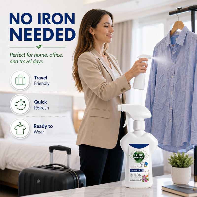 Instant Wrinkle Release Fabric Spray