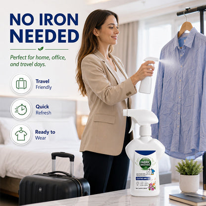 Instant Wrinkle Release Fabric Spray