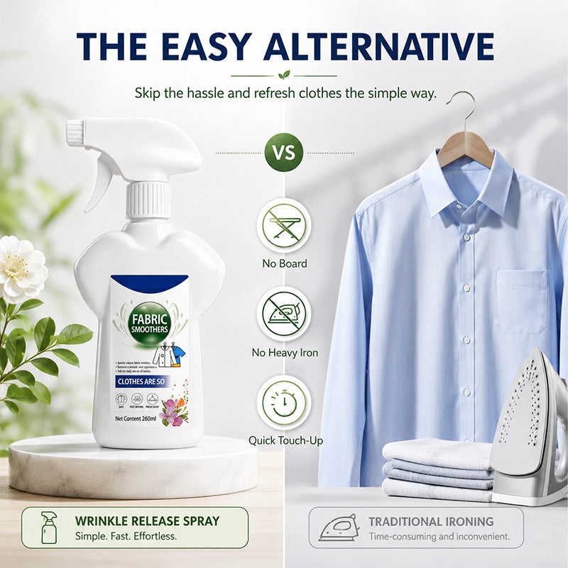Instant Wrinkle Release Fabric Spray