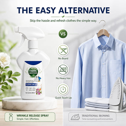 Instant Wrinkle Release Fabric Spray
