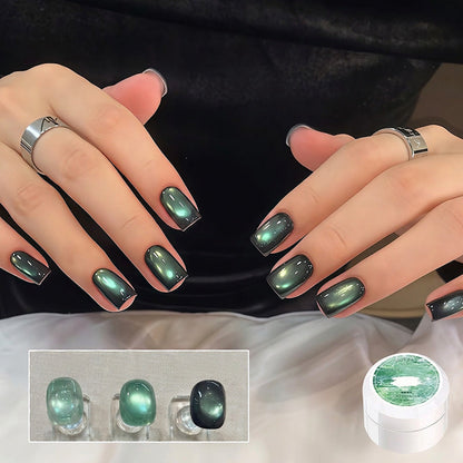 Spar Cat Eye Gel Polish Shiny Magnetic Glitter Nail Art Polish