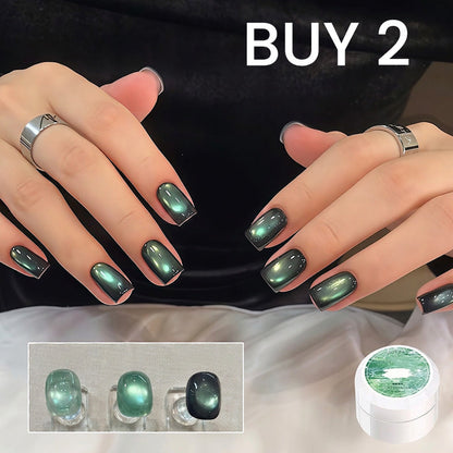 Spar Cat Eye Gel Polish Shiny Magnetic Glitter Nail Art Polish