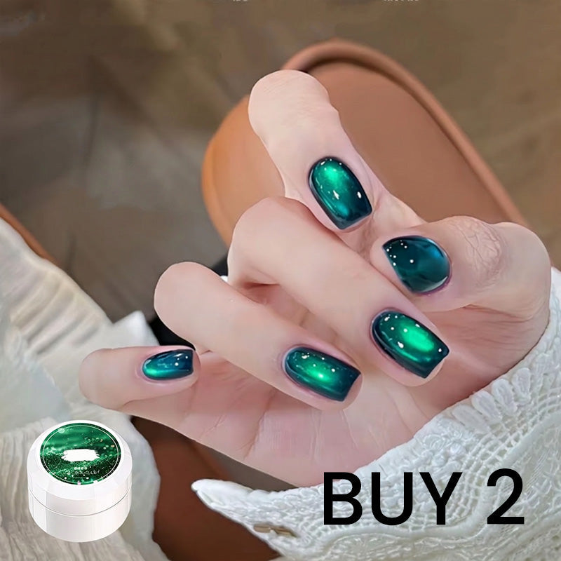 Spar Cat Eye Gel Polish Shiny Magnetic Glitter Nail Art Polish