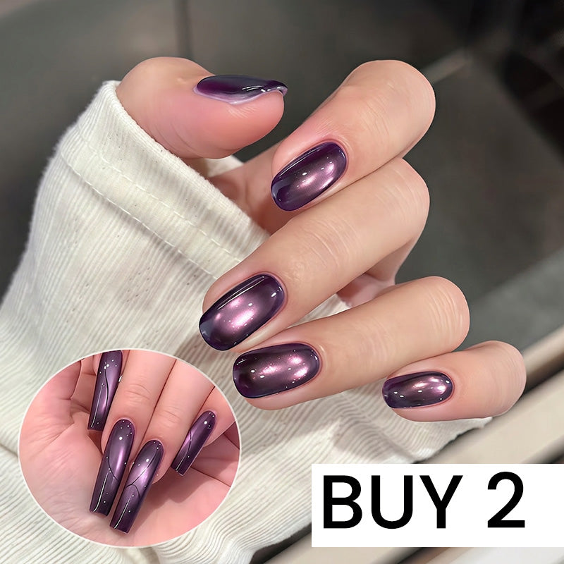 Spar Cat Eye Gel Polish Shiny Magnetic Glitter Nail Art Polish
