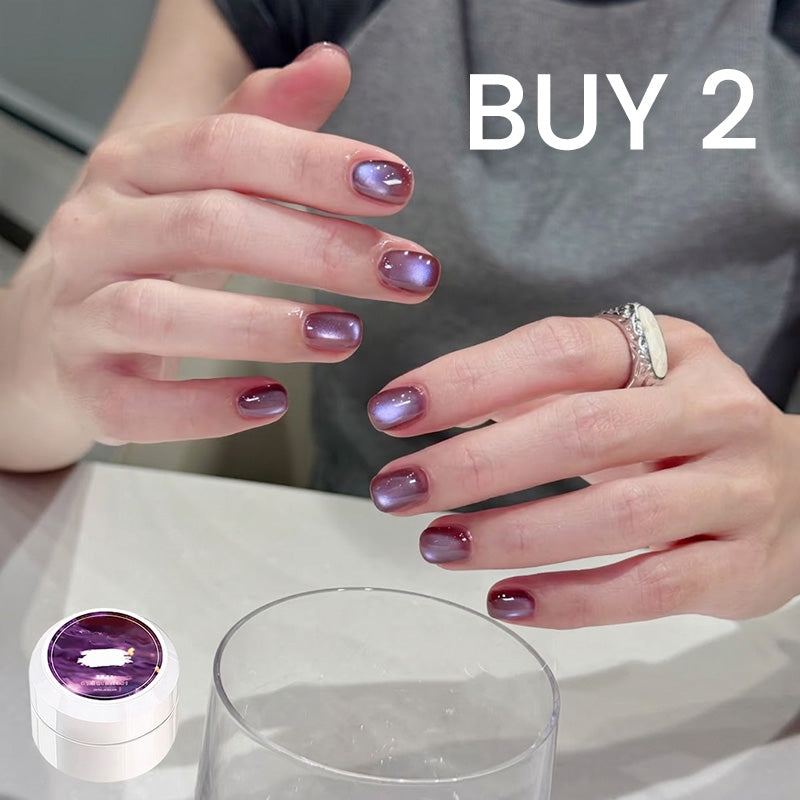Spar Cat Eye Gel Polish Shiny Magnetic Glitter Nail Art Polish