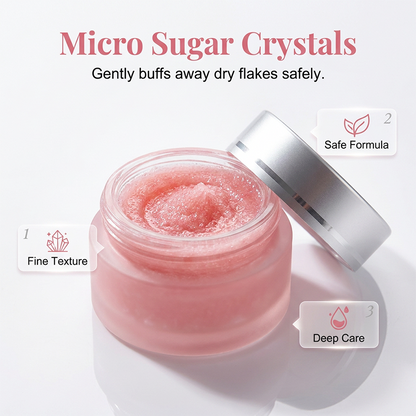Gentle Exfoliating Strawberry Lip Scrub