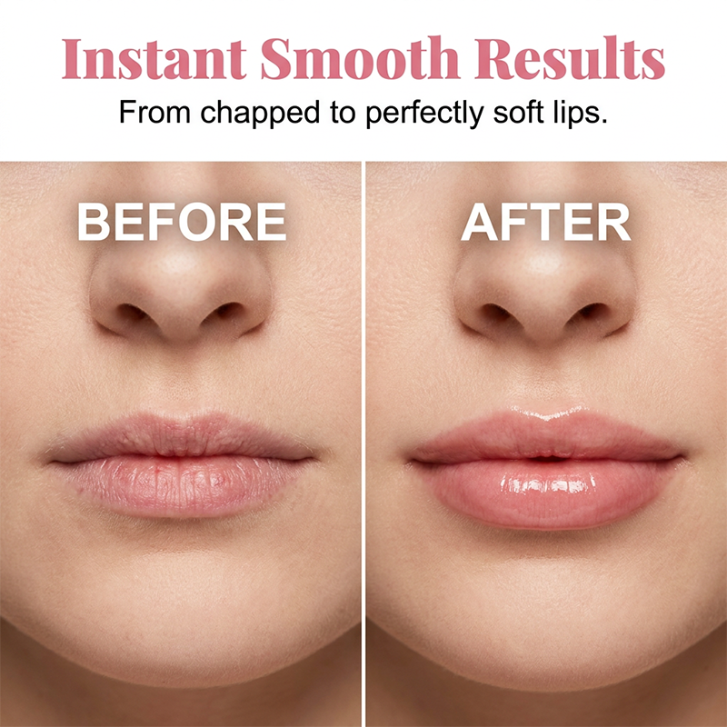 Gentle Exfoliating Strawberry Lip Scrub