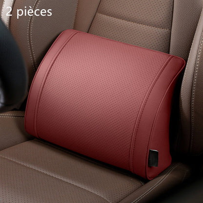 💺 Cool Mesh, Firm Support – Ergonomic Car Seat Cushion Set. Corrects Posture, Relieves Sciatica. Free UK Delivery