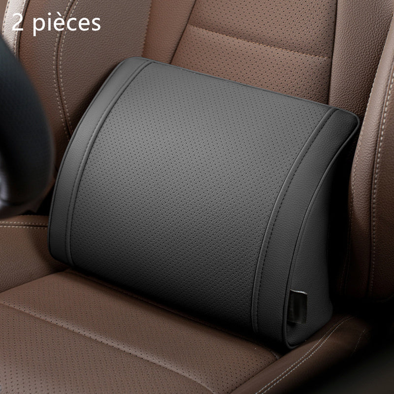 💺 Cool Mesh, Firm Support – Ergonomic Car Seat Cushion Set. Corrects Posture, Relieves Sciatica. Free UK Delivery