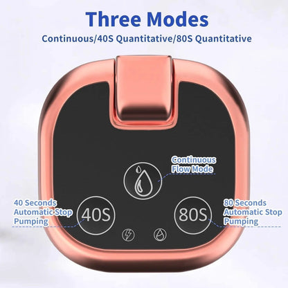 🚰 LIMITED-TIME 50% OFF! 💥 Automatic Dispenser Pump – Rechargeable, Foldable Spout, Universal Fit ✨