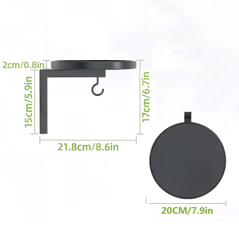 🌸LAST DAY SPECIAL PRICE!!🌸Wall-Mounted Metal Bird Bath Basin