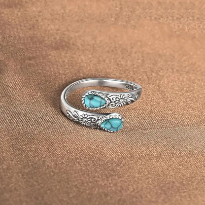 🌿 Versatile Open Ring with Delicate Zircon Sparkle🎁Time-Sensitive Exclusive Deal!