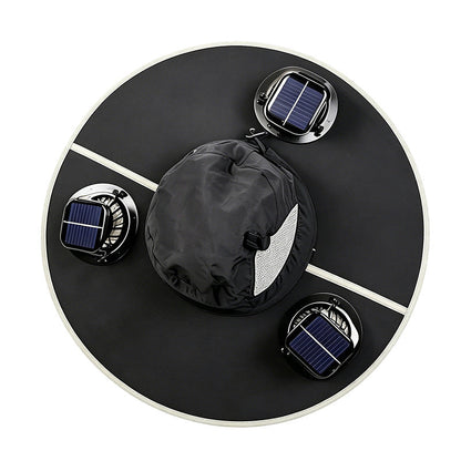Summer Cooling Solar Fan Bucket Hat