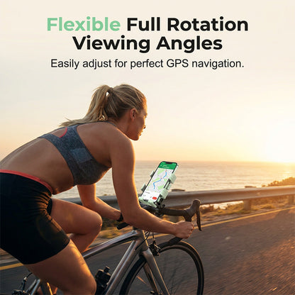 🚴50% OFF NOW! Universal Cycling Phone Mount‑1-Second Instant Lock Bike Phone Holder, 360° Rotation Shockproof Bracket for Bicycle & Motorcycle