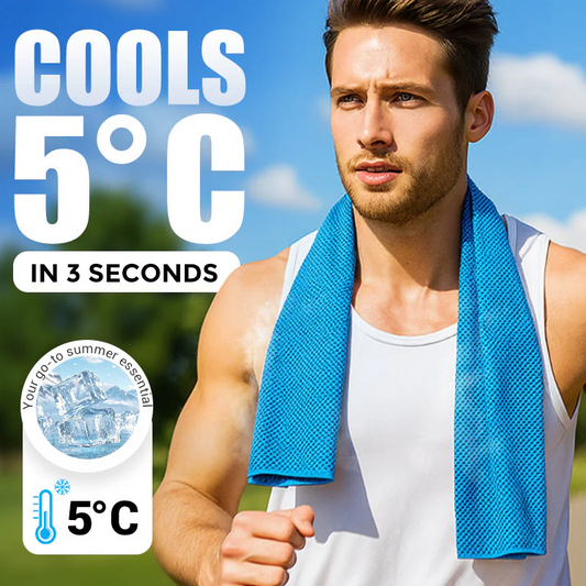 ⚡Over 50,000 sold!❄️A cooling, anti-perspiration towel you can use anywhere, anytime! Reusable, soft, absorbent and cooling.