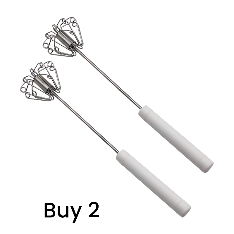 🎁Last Day Promotion 50% OFF🔥Stainless Steel Semi-Automatic Hand Egg Beater