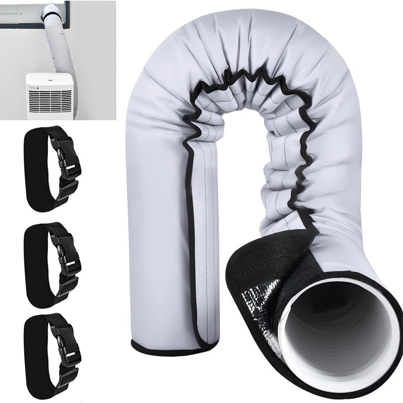 ❄️ LIMITED-TIME 50% OFF! ✨ AC Pipe Insulation Cover – Zipper closure, reusable. Protects pipes & adds a clean look.✨