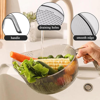 🥗 One Bowl, Many Jobs! Multi-Purpose Washer for Rice, Berries & Veggies. 🍓