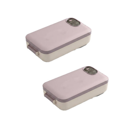 🍱Portable Electric Lunch Box with Self-Heating – Compact & silent – Keeps meals warm – perfect for office, road trips or picnics 🔋✨
