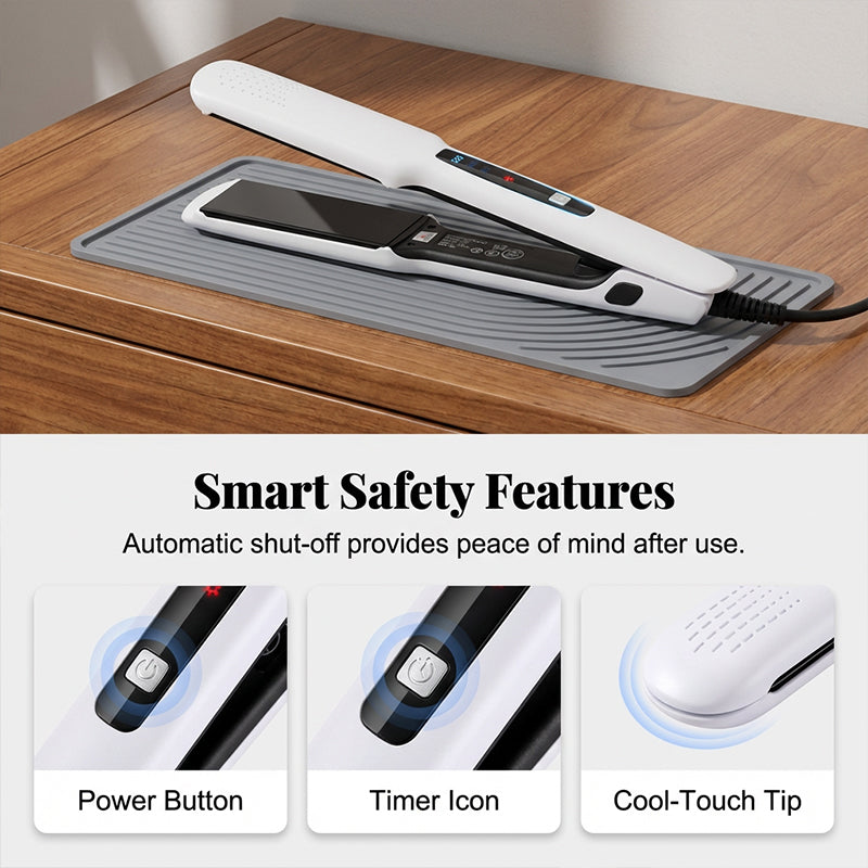 🎁🏆LAST DAY SPECIAL PRICE!-￡15.99!!💥  2-in-1 Hair Straightener and Curler with Negative Ionic Care