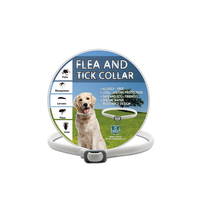 🥳2026 HOT SALE🥳💞50K+ SOLD!🌿🛡️ 50% OFF! Natural Essential Oil Pet Collar – 8‑month flea & tick protection. Plant‑based, no harsh chemicals. Safe for dogs & cats! 🐾✨
