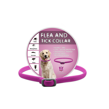 🥳2026 HOT SALE🥳💞50K+ SOLD!🌿🛡️ 50% OFF! Natural Essential Oil Pet Collar – 8‑month flea & tick protection. Plant‑based, no harsh chemicals. Safe for dogs & cats! 🐾✨