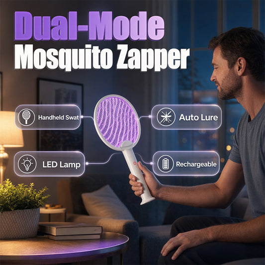 ⏳Time-Limited Special⏰2-in-1 Rechargeable Electric Fly Swatter