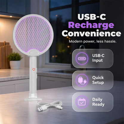 ⏳Time-Limited Special⏰2-in-1 Rechargeable Electric Fly Swatter