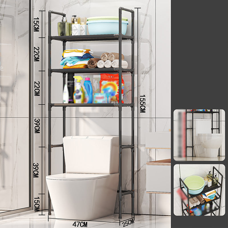 🎁2026 New Arrivals 50% OFF💥No-Drill Bathroom & Laundry Organizer Shelf
