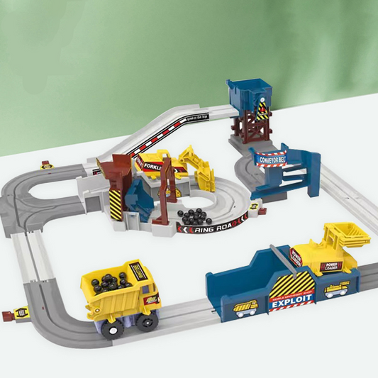 🚂 LIMITED-TIME 50% OFF! ✨ Interactive Electric Quarry Adventure Train & Track Set – Motorized Engine, Modular Tracks, Action Stations 🏗️