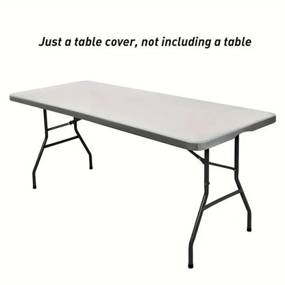 🔥Hot Sale 50% OFF🔥 No More Sliding Tablecloths! Fitted Spandex Cover – Stays Put, Wrinkle-Free & Washable 🍷