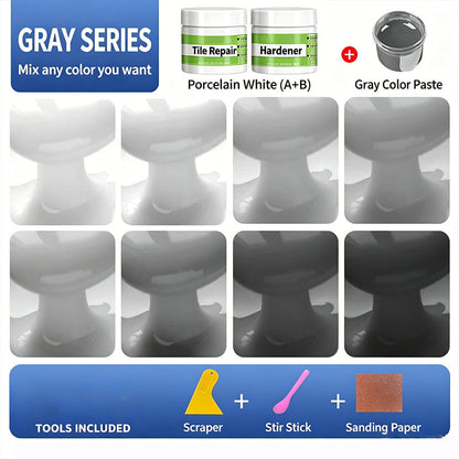 ile Grout Repair Kit – Erase Cracks, Restore Shine 🧱✨ Professional-grade repair in minutes – no skills, no mess, just perfect results! 🛠️💎