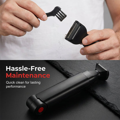 🔥Hot Sale 50% OFF🔥No More Nicks & Pulls! Reach-Anywhere Body Trimmer – Safe for Chest, Back & Below-the-Belt.