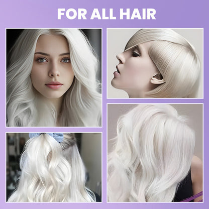 🏆Last Day: 50% Off for a Limited Time!✨Moisturizing Purple Hair Mask with Long-Lasting Scent, Anti-Brass Deep Conditioning Mask for Blonde Bleached Hair