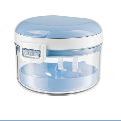 🦷Portable Magnetic Aligner Cleaning Case, Removable Retainer Storage Cleaner Box💧
