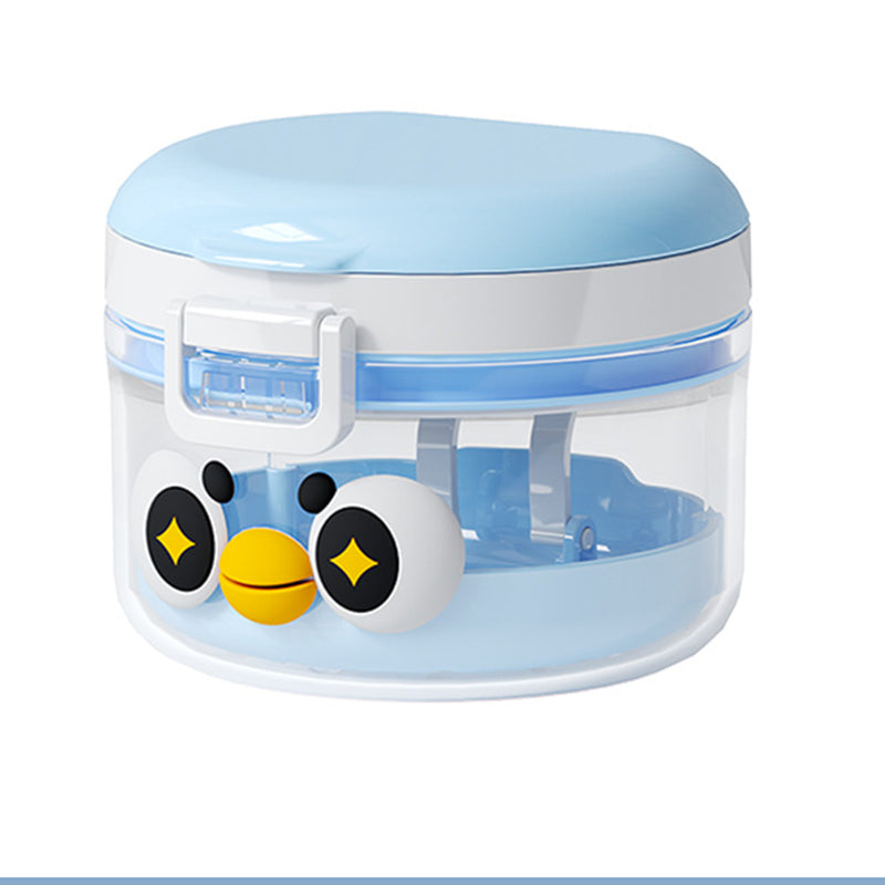 🦷Portable Magnetic Aligner Cleaning Case, Removable Retainer Storage Cleaner Box💧