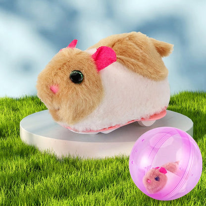 🥳2026 HOT SALE🥳💞50K+ SOLD! 💖🐱Interactive Plush Animal Rolling Ball