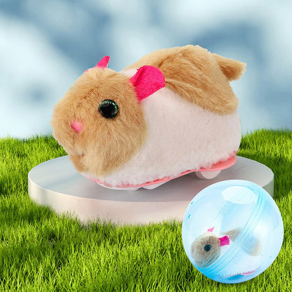 🥳2026 HOT SALE🥳💞50K+ SOLD! 💖🐱Interactive Plush Animal Rolling Ball