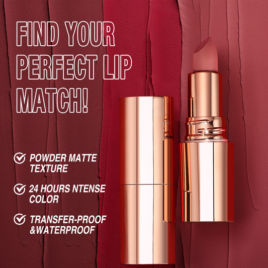 🥳2026 HOT SALE🥳💞50K+ SOLD!💋✨ 50% OFF! 24H Long‑Lasting Matte Lipstick – Smudge‑proof, transfer‑resistant, vibrant colour. Comfortable & non‑drying – lasts all day! 👄🌹