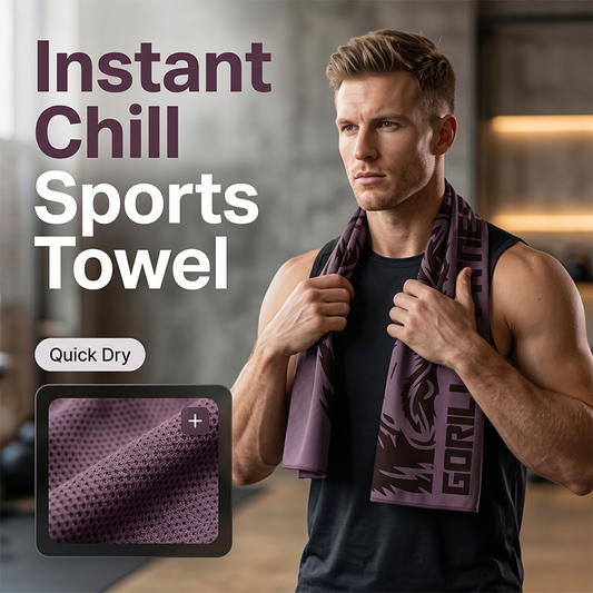 Portable Instant Cooling Sports Towel