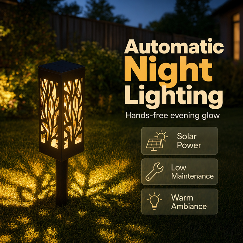 Waterproof Solar Garden Stake Lights