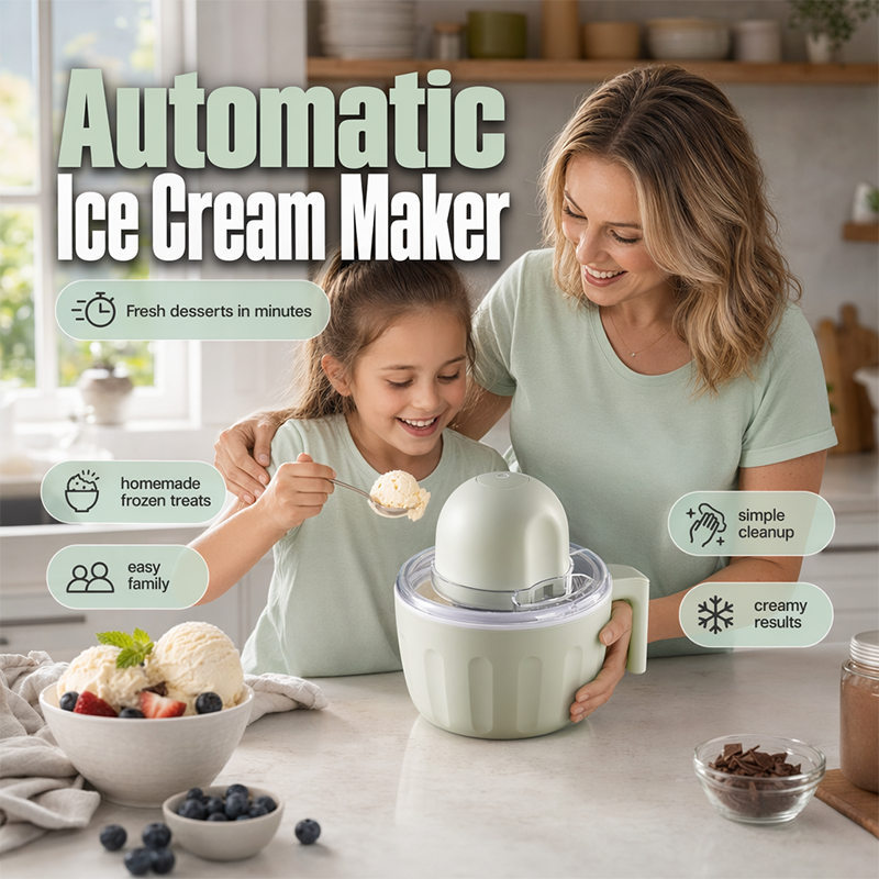 🍦✨Electric Kids Ice Cream Maker