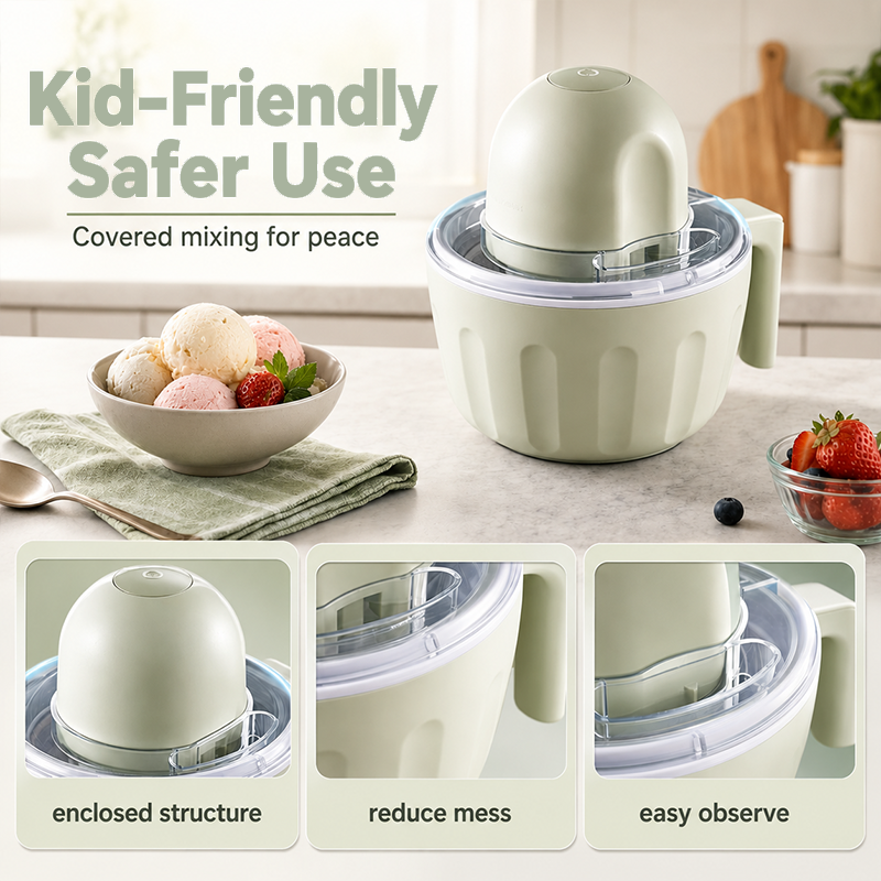 🍦✨Electric Kids Ice Cream Maker