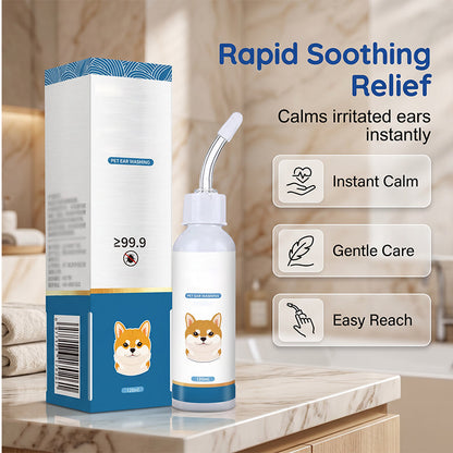 📢📢50% OFF !! ⏰Gentle Pet Ear Cleaner Solution