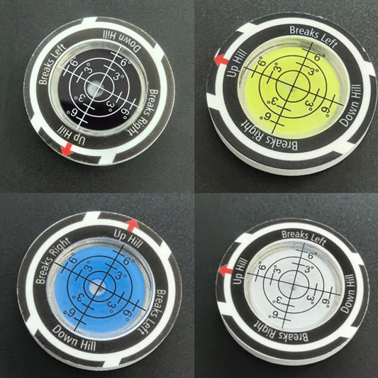 Precision Golf Green Reading Level & Ball Marker