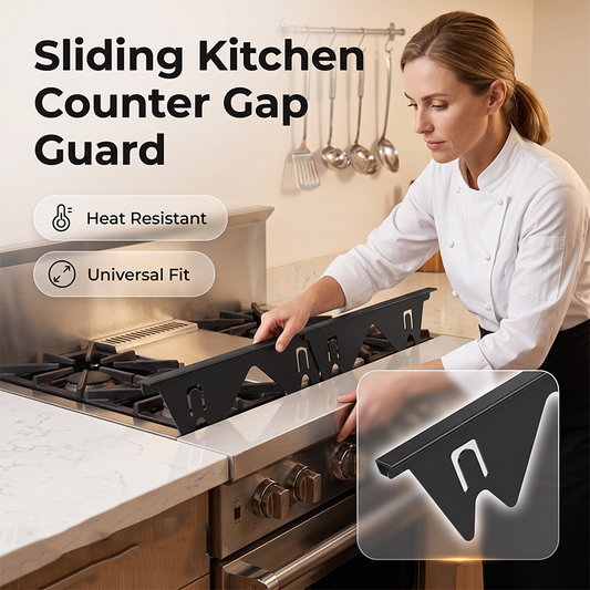 Heat Resistant Sliding Kitchen Counter Gap