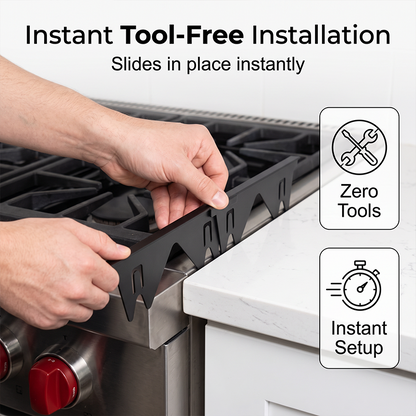 Heat Resistant Sliding Kitchen Counter Gap