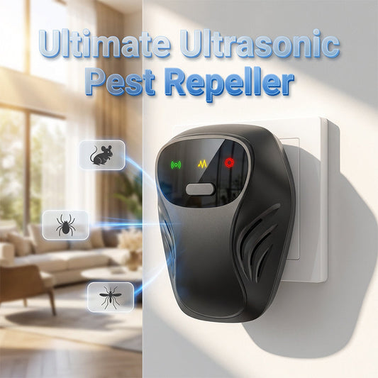 📢📢50% OFF !! ⏰Ultrasonic Pest Repeller with 4 Modes