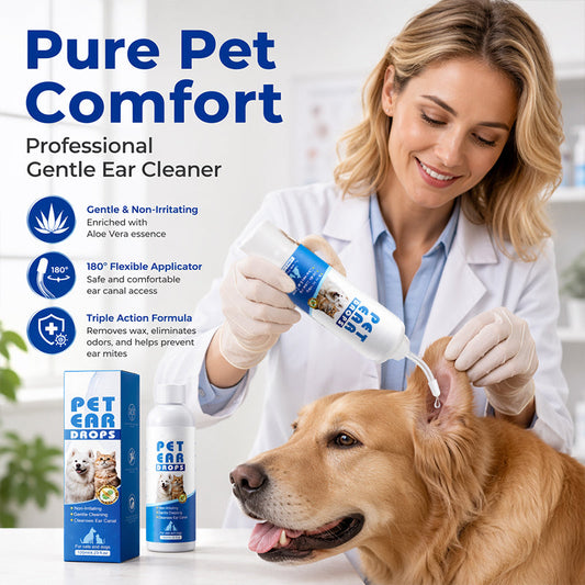 Gentle Pet Ear Cleaner Drops