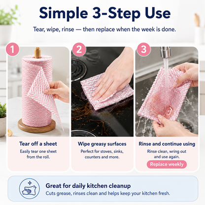 Deep-Clean Silver Dish Cloth
